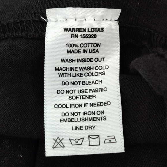 Warren Lotas Mens TShirt Size S The Demon Executioner Black Rare Graphic Print - Picture 3 of 16